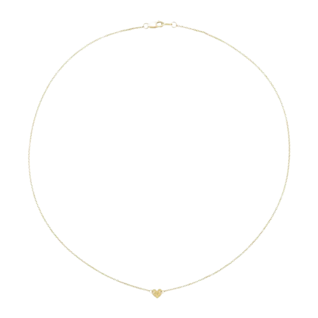 Engraveable Heart Necklace
