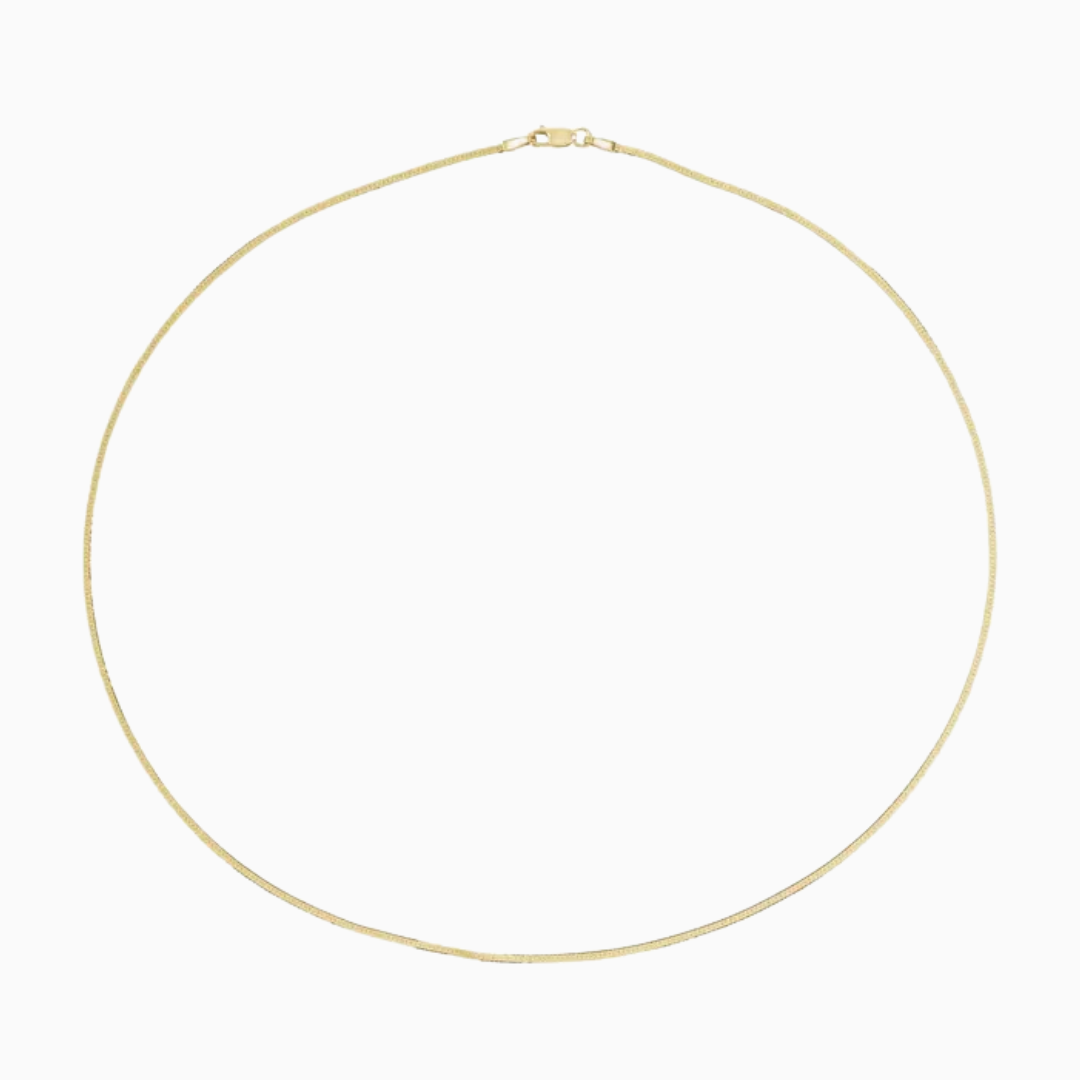Flexible Herringbone Chain, 1.6mm