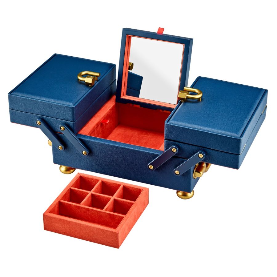 Marla Aaron Navy Baby Everything Box