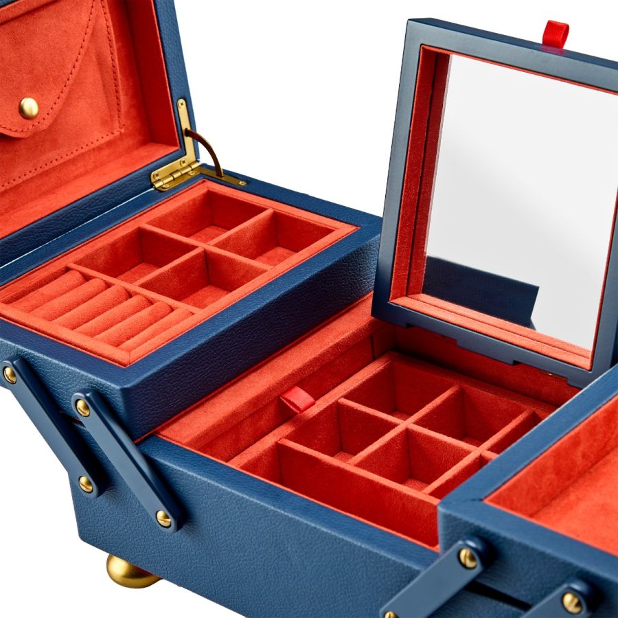 Marla Aaron Navy Baby Everything Box
