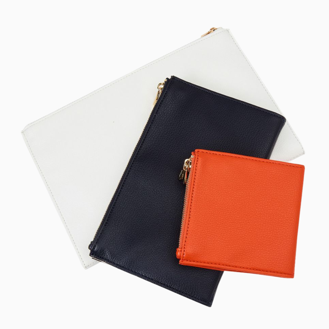 Maria Set of 3 Zip Jewelry Pouches