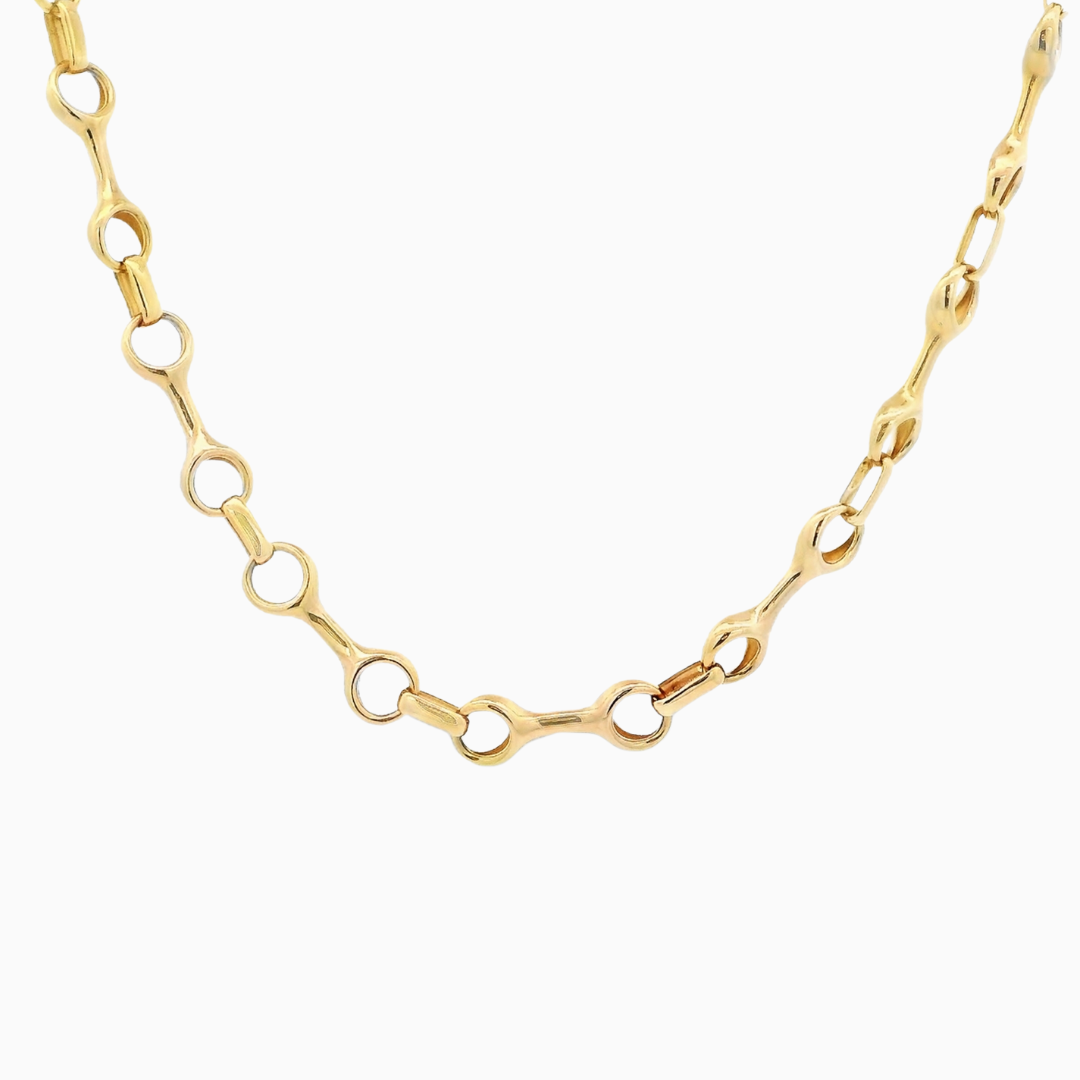 Horsebit Chain Necklace