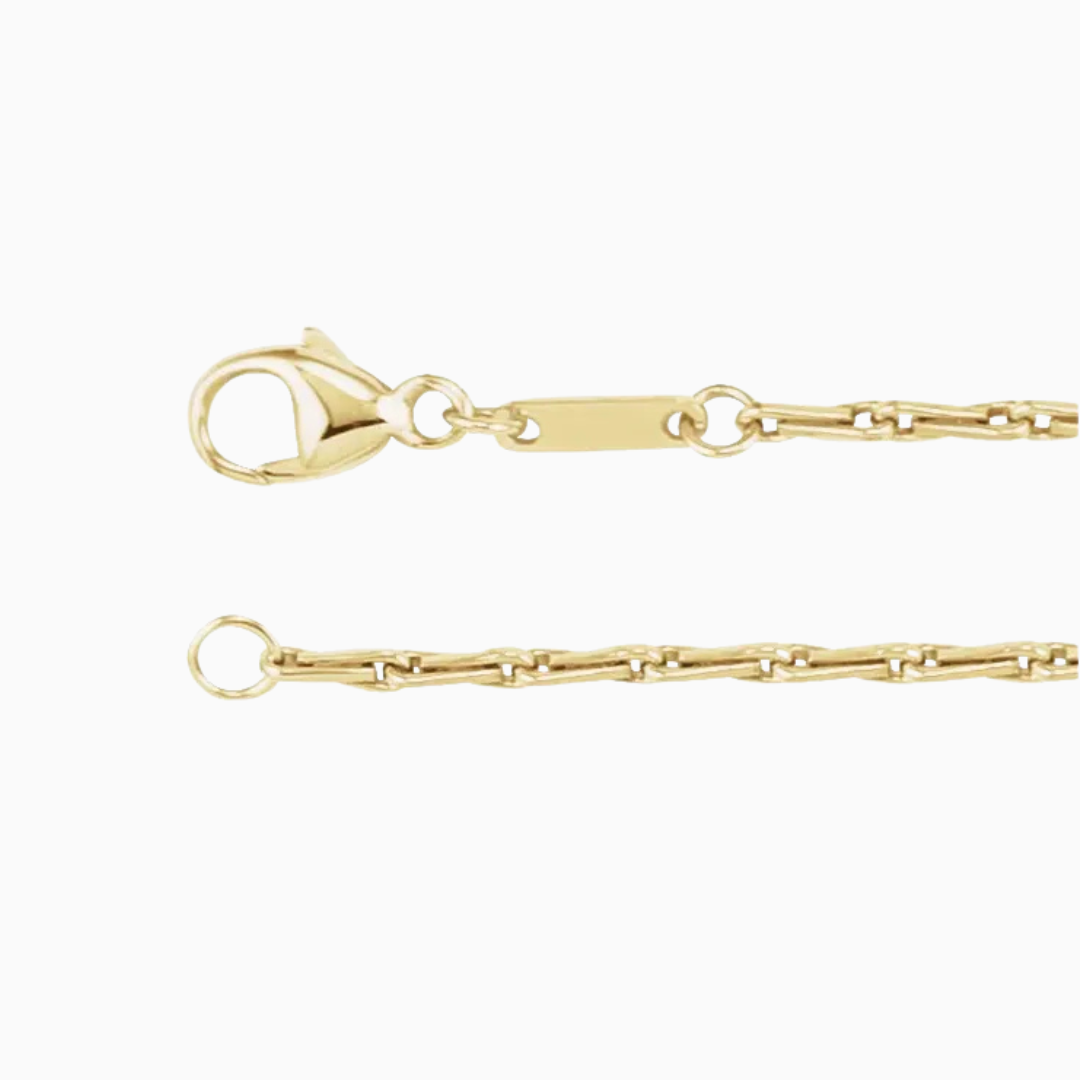 Barleycorn Chain, 1.5mm