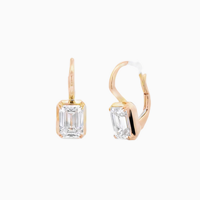 Radiant Georgian Drop Earrings