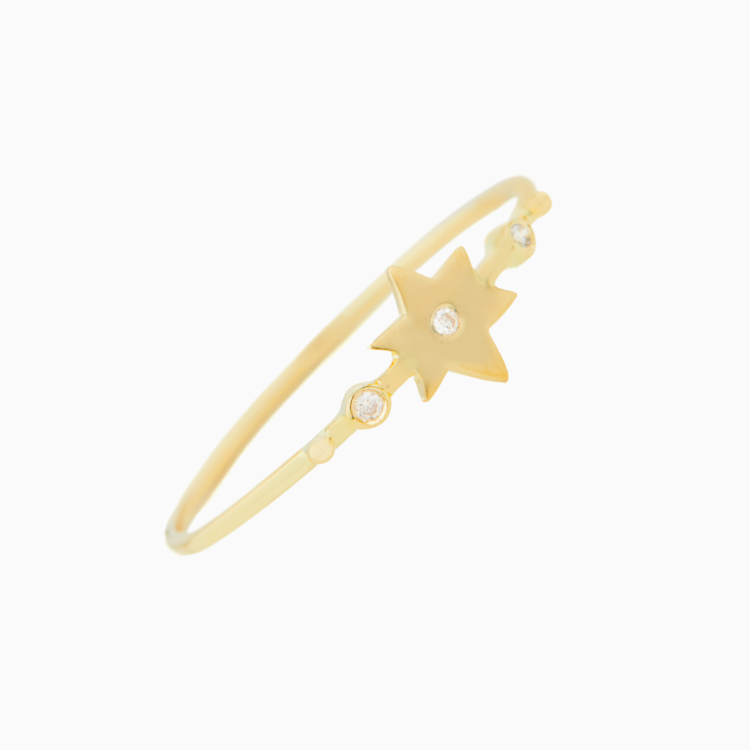 Star & Diamonds Ring