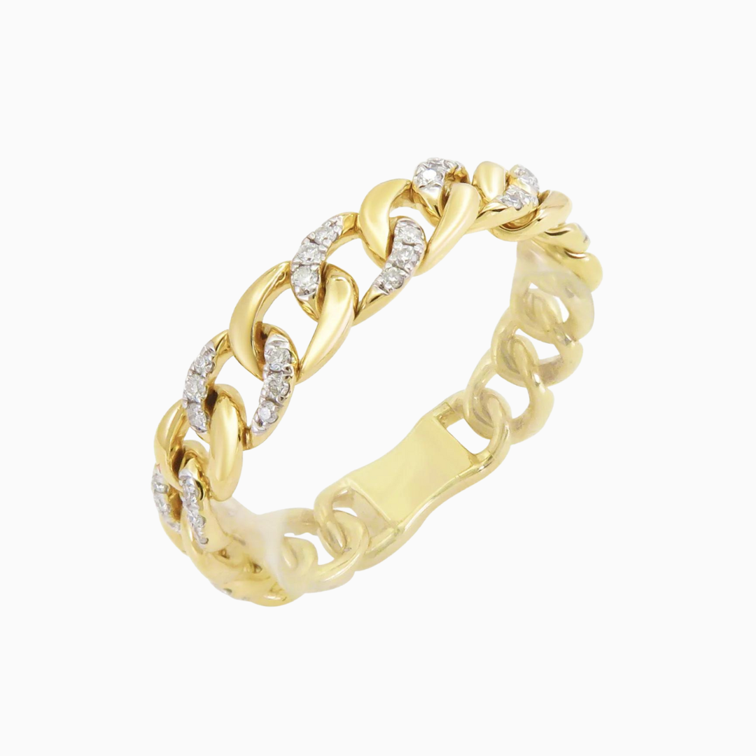 Flexible Diamond Chain Ring