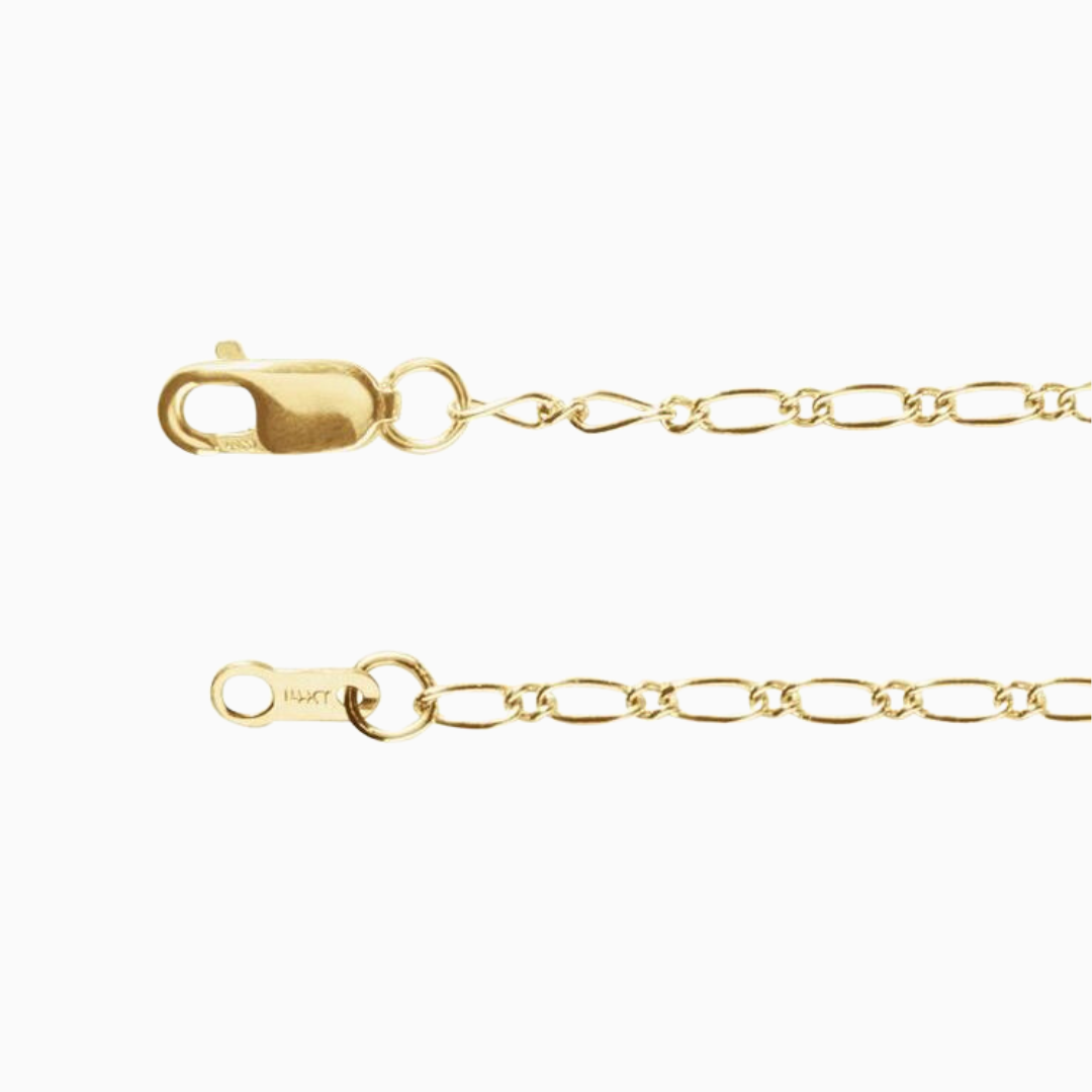 1.5mm Figaro Chain Necklace