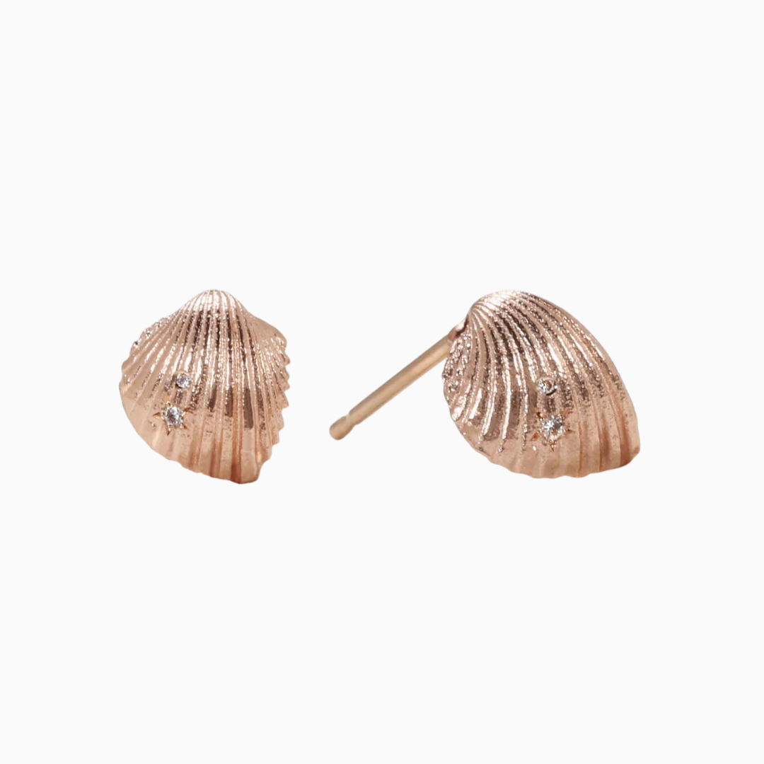 Sandy Shell Earrings