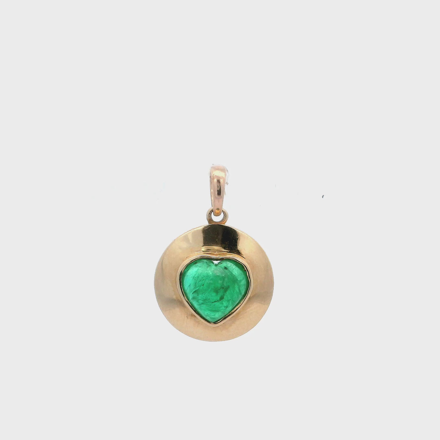 Emerald Heart Pendant