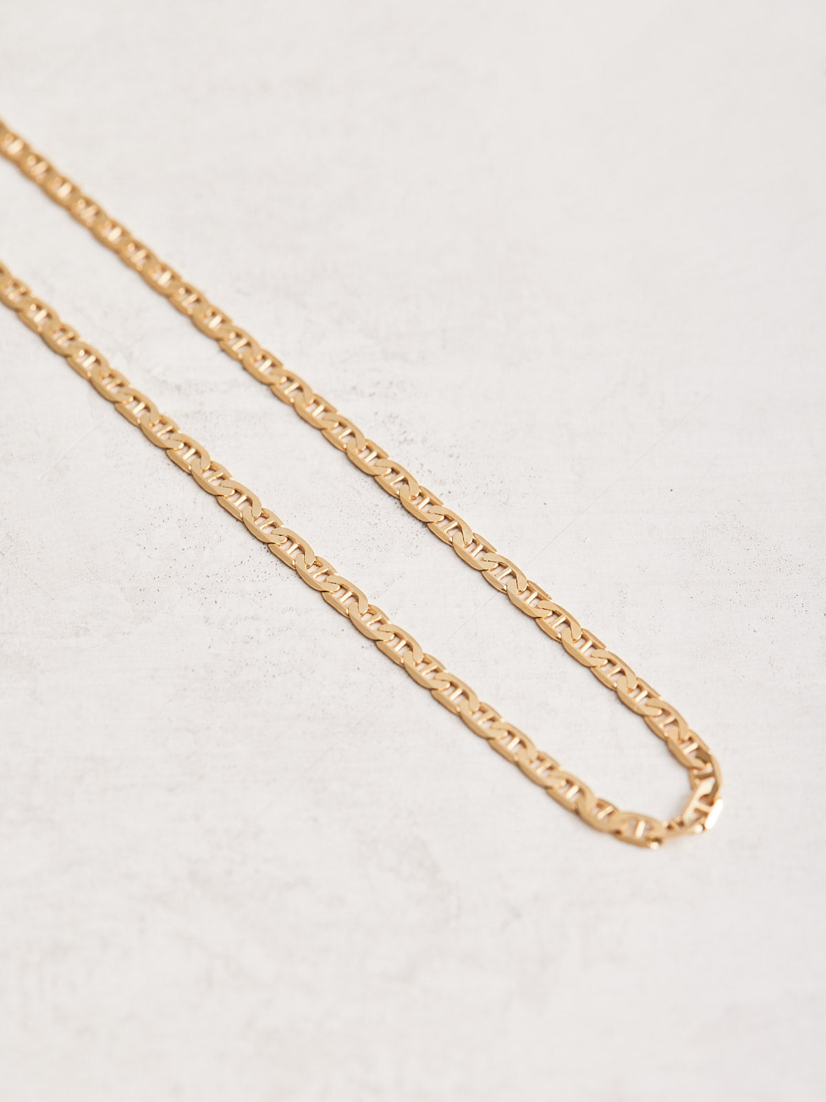 2.25mm Anchor Chain Necklace