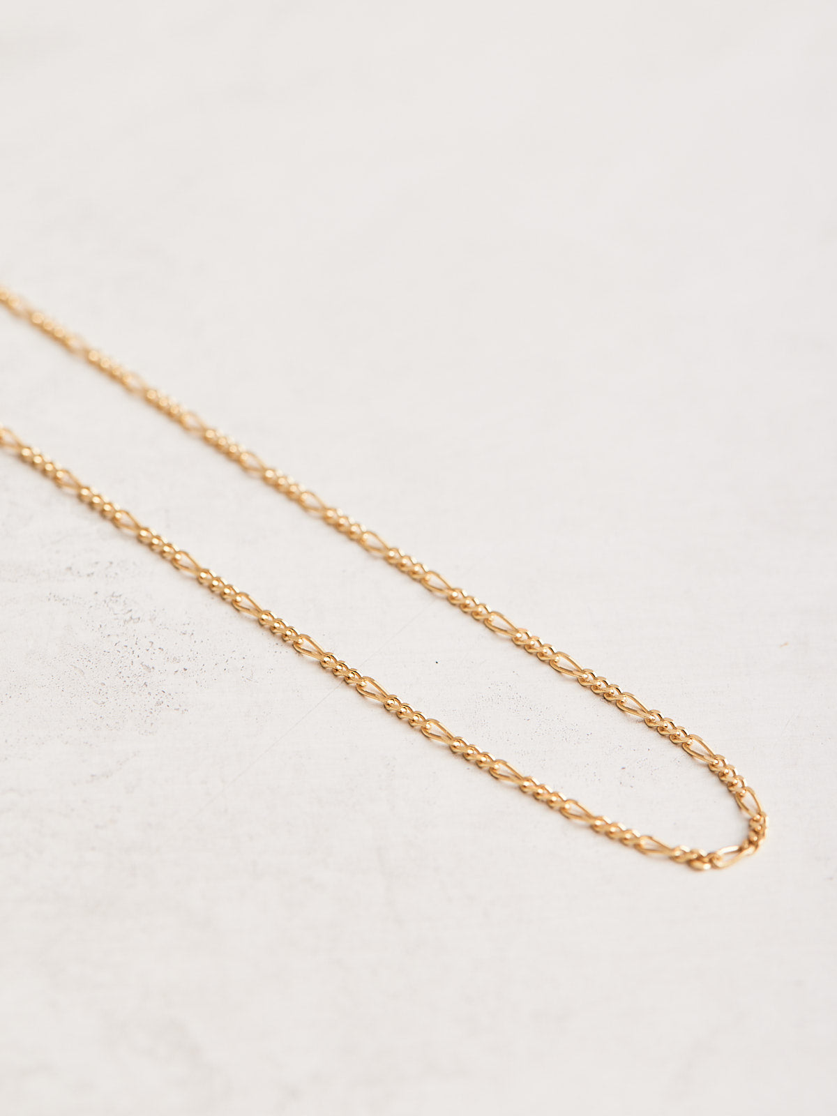 1.28mm Figaro Chain Necklace